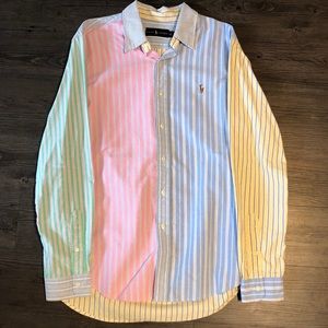 Men’s Large Ralph Lauren Multi-Colored Shirt
